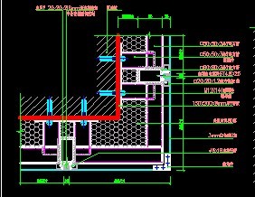 干挂铝单板阴阳角节点图