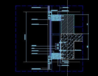 玻璃幕墙层间节点做法详图免费下载 - 建筑详图,图库 - 土木工程网