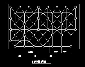 钢结构工程网架杆件安装顺序节点详图