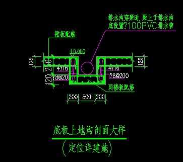 地沟施工图