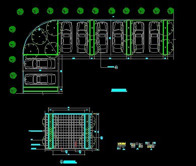 停车场设计图纸
