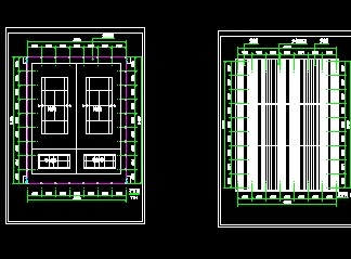 羽毛球网球场施工图