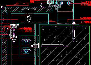 玻璃幕墙节点大样图