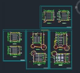 某小学教学楼各教室平面布置图免费下载 - 建筑详图,图库 - 土木工程