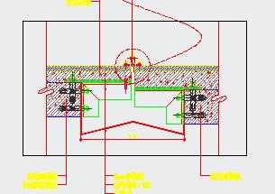 地面沉降缝节点大样图