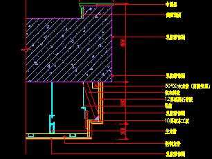 窗帘盒节点大样图免费下载 - 建筑详图,图库 - 土木工程网