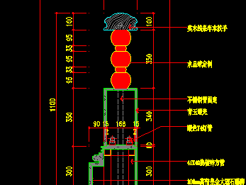 楼梯扶手设计大样图免费下载 - 建筑详图,图库 - 土木