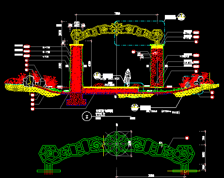 拱形大门设计图
