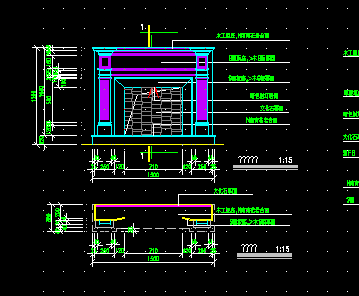 壁炉设计图纸