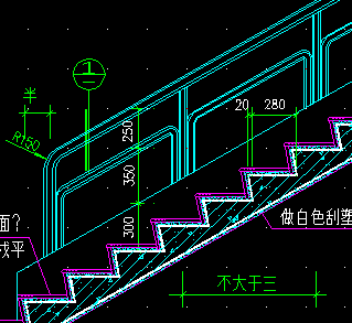 楼梯扶手大样图免费下载 - 建筑详图,图库 - 土木工程