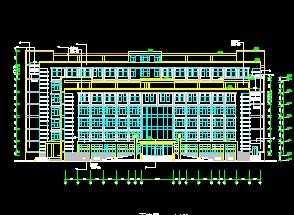 办公楼立面造型设计图