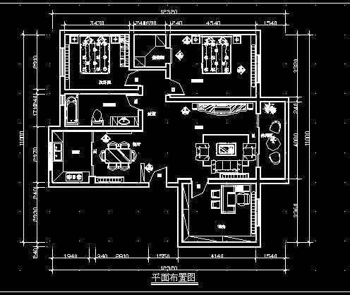 家庭装修施工图1