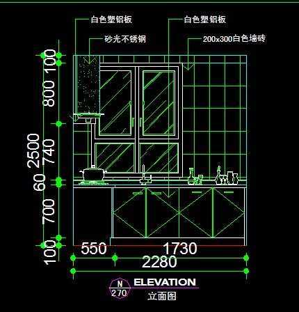 厨房装修大样图