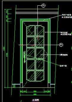 木门详图