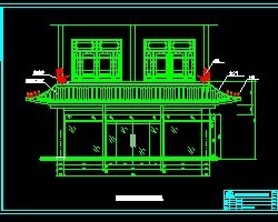 古建门楼施工图