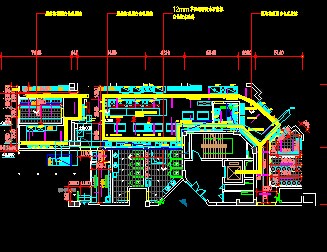 某餐厅电路施工图免费下载 - 电气图纸 - 土木工程网