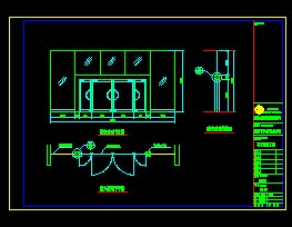 防火玻璃门节点图