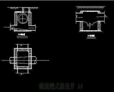 市政雨污合流管道课程设计说明书及图纸