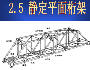 静定平面桁架