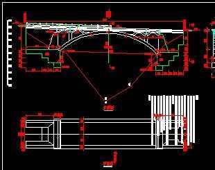 石拱桥施工设计图