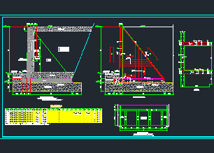 扶壁式挡土墙设计详图