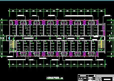 宿舍施工图免费下载 - 建筑户型平面图 - 土木工程网