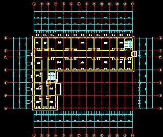 某中学实验楼设计图免费下载 - 建筑户型平面图