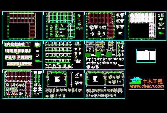 钢结构厂房施工图纸
