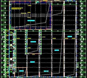 钢结构厂房建筑结构施工图