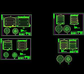 立式拱顶储油罐施工图