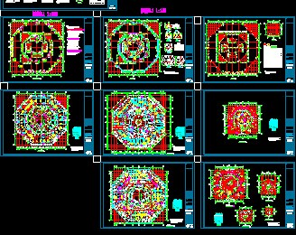 八角楼结构施工图