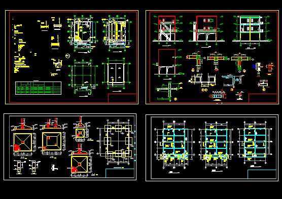 电气主控楼结构施工图免费下载 - 钢结构 - 土木工程网