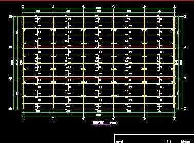 某20米跨度钢结构设计图
