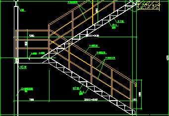 某钢楼梯节点构造详图免费下载