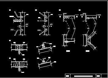 某檩条与拉条,撑杆,屋架的连接节点构造详图