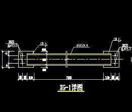 某刚性系杆节点构造详图