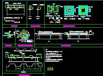 钢结构楼承板详图全套楼面板断面图
