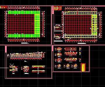 某游泳馆工程钢结构施工图