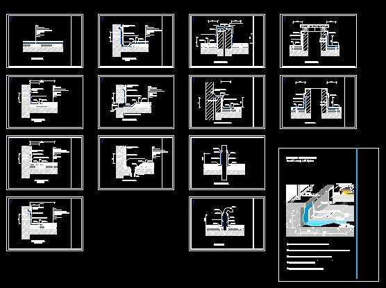 屋面防水cad图集