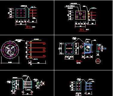 cad预埋件图集