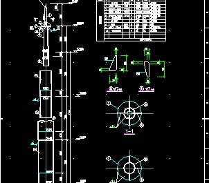 35m钢避雷针施工图