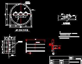 某粉煤灰仓基础结构设计图