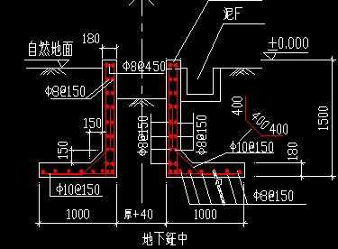 某地下连续墙钢筋节点大样图