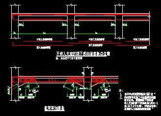 某框架梁不伸入支座的梁下部纵向钢筋断点位置