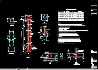 某框架结构工程桩基详图