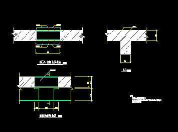梁,板后浇带大样图纸