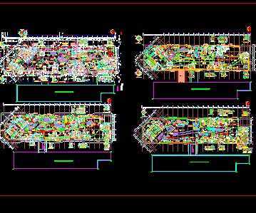 某办公商场平面设计图免费下载 - 建筑规划图 - 土木工程网