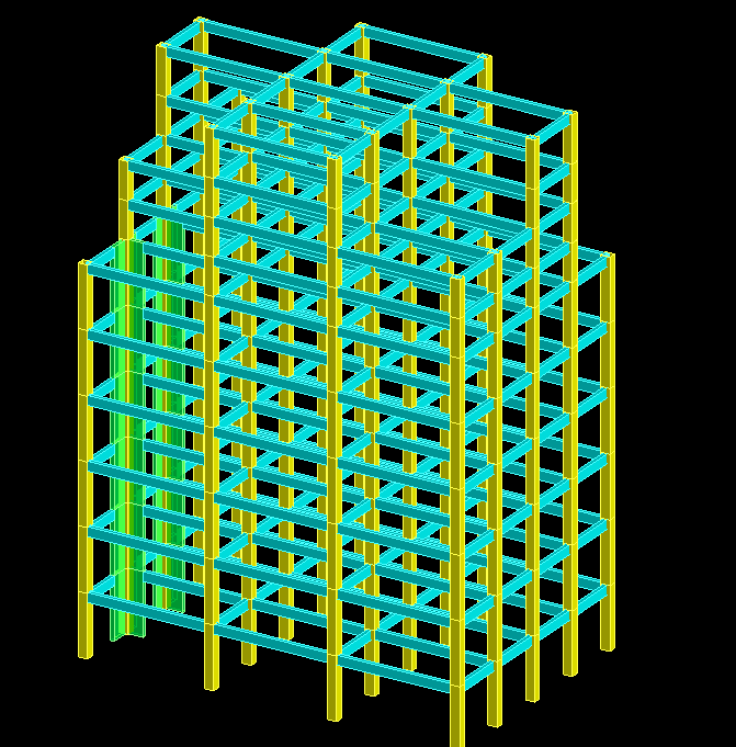 框架剪力墙设计图免费下载 - 混凝土结构 - 土木工程网