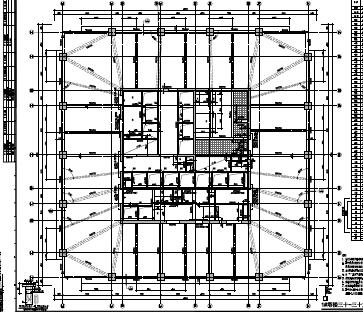 超高层框筒结构综合楼结构施工图纸一(pdf)
