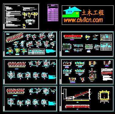 完整钢结构栈桥施工详图